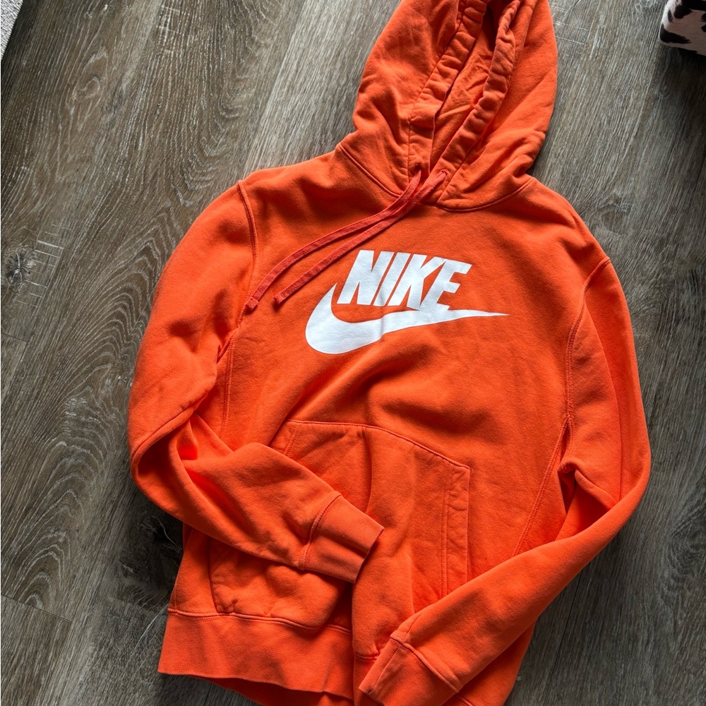 Nike Orange Hoodie